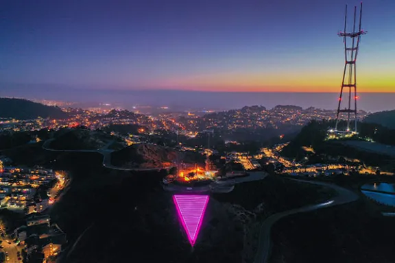 Pink Triangle UCSF Synapse